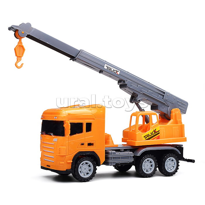 Набор с дорожными знаками "Строительная техника" , в коробке