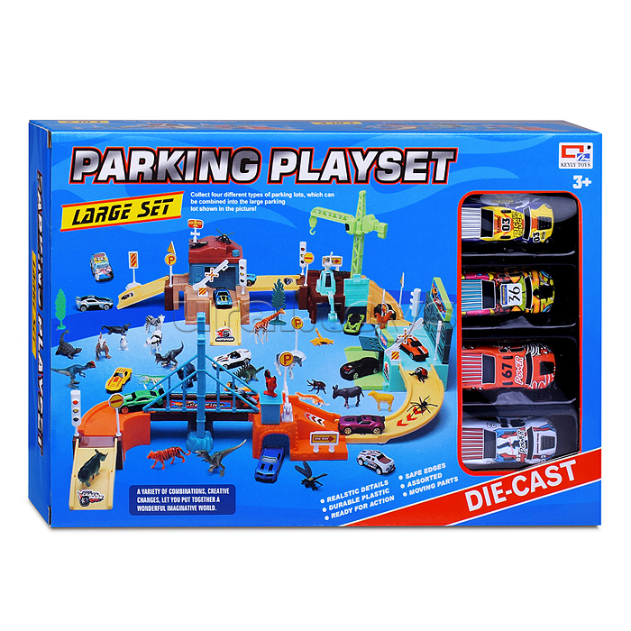 Парковка "Parking playset-2" в коробке