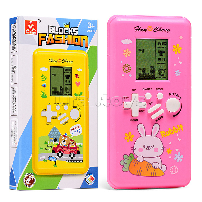 Игра электронная "Blocks fashion" в коробке