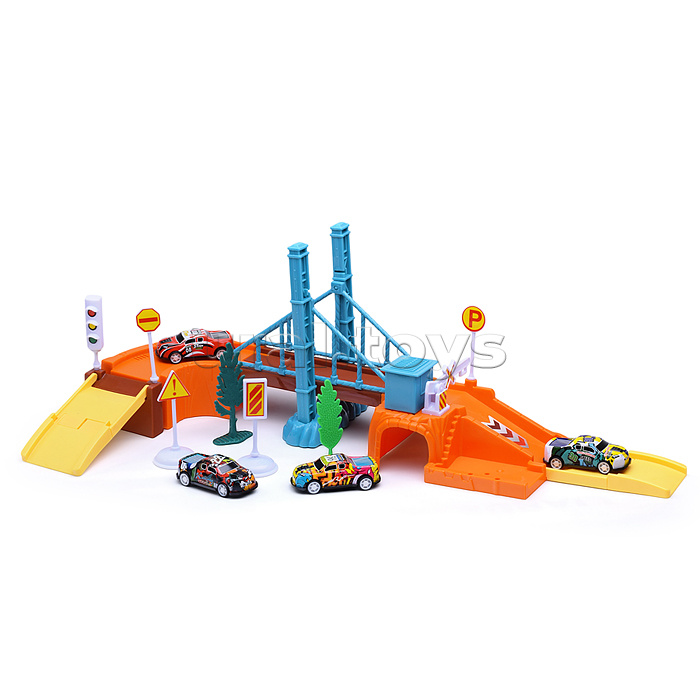 Парковка "Parking playset-3" в коробке