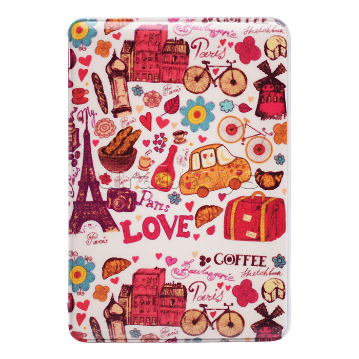 Обложка-карман для карт и пропусков, проездных, 95*65мм, ПВХ, фотопечать, ассорти