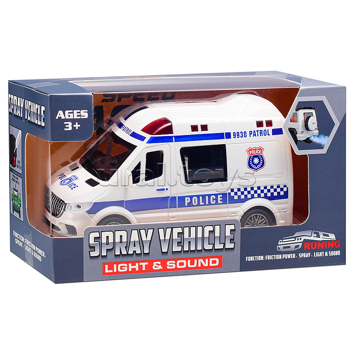 Машина "Медэкспресс" (свет, звук) в коробке