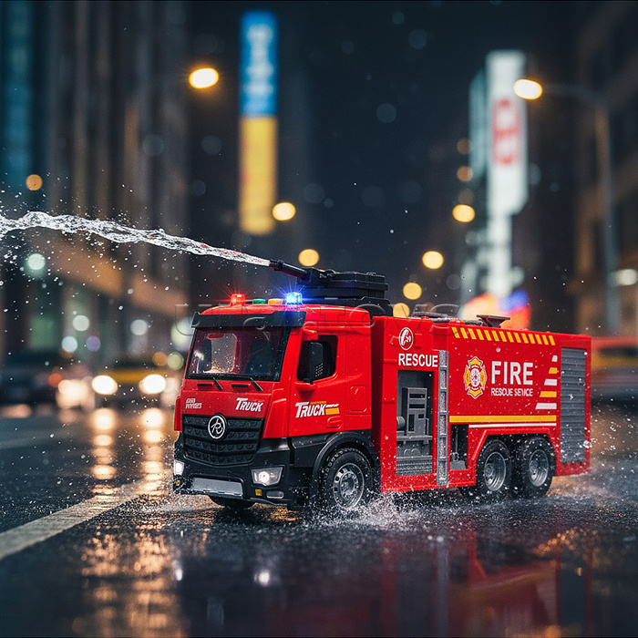 Машина "Пожарная" 1:12, в коробке