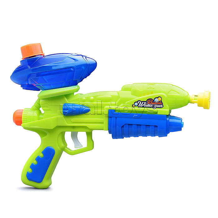 Бластер 2в1 "Водная атака и мыльные пузыри" в коробке