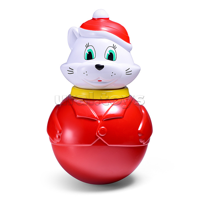 Неваляшка большая "Кот Мурлыка" (п/п пакет)