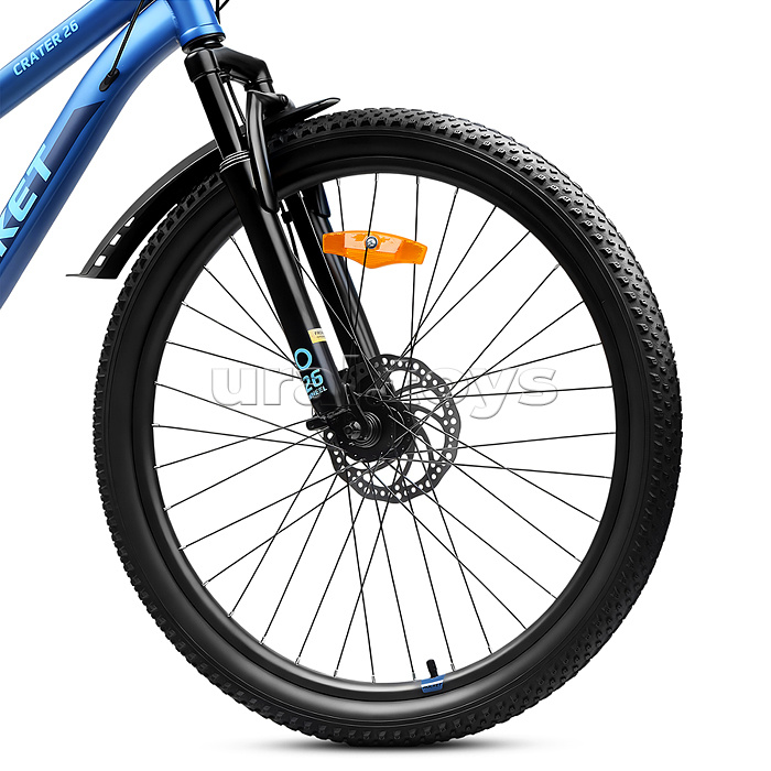 Велосипед 26" Rocket Crater 26, цвет синий, размер 14"