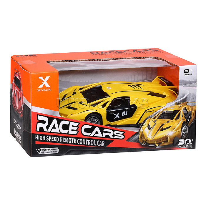 Машина "СпортКар" р/у, 27MHz, в коробке