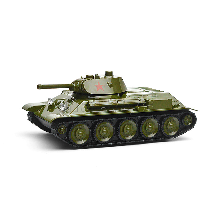 Машина металл Уралвагонзавод Т-90 Танк Т-34 12 см, зеленый, звезда, коробка Машина металл Уралвагонзавод Т-90 Танк Т-34 12 см, зеленый, звезда, коробка