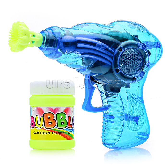 Пистолет для мыльных пузырей "Весёлый пузырь‑стрелок" в пакете