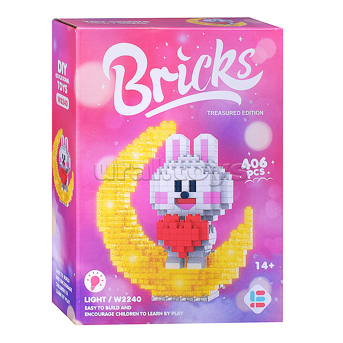 Конструктор "Лунный кролик" (406 дет.) в коробке