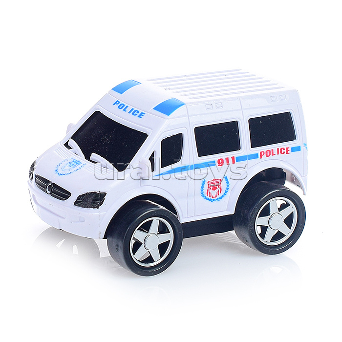 Машина "Дорожная служба" 1:16 (свет, звук) в коробке (цвет синий)