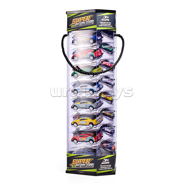 Набор машин "Супер драйв" металл, в коробке