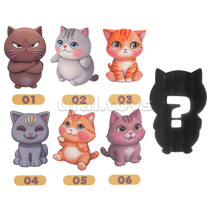 Игрушка-сюрприз "Котятки-ребятки" в коробке