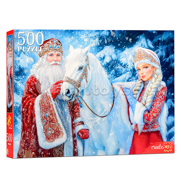 Пазлы 500 "Новогодние чудеса" Пазлы 500 "Новогодние чудеса"