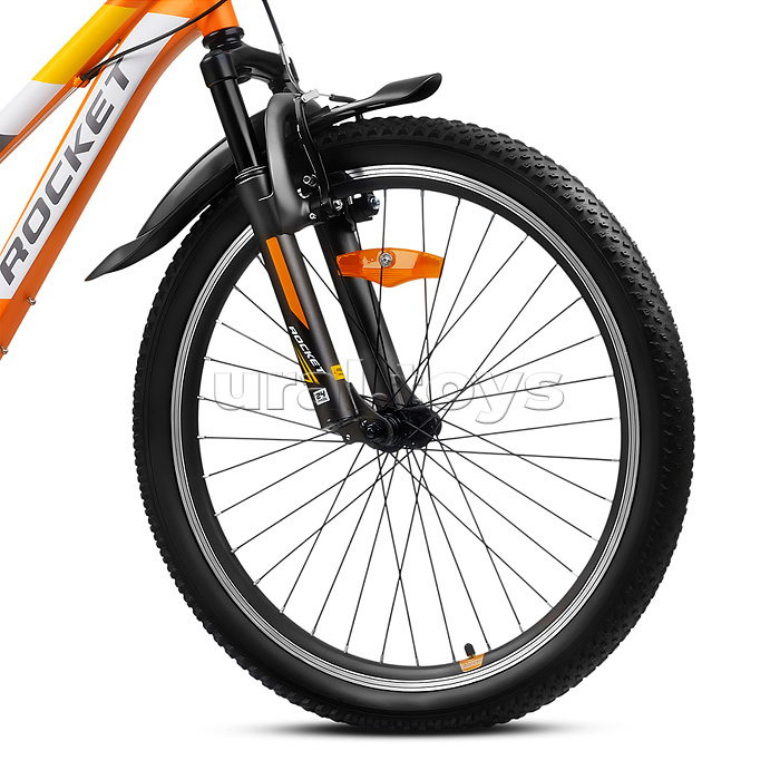 Велосипед 24" Rocket Vela 24 , цвет оранжевый, размер 13"
