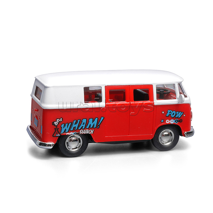 Набор машин "Автобусная заправка"  вкоробке