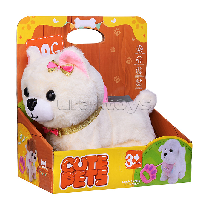 Собака "Граф" на батарейках, в коробке