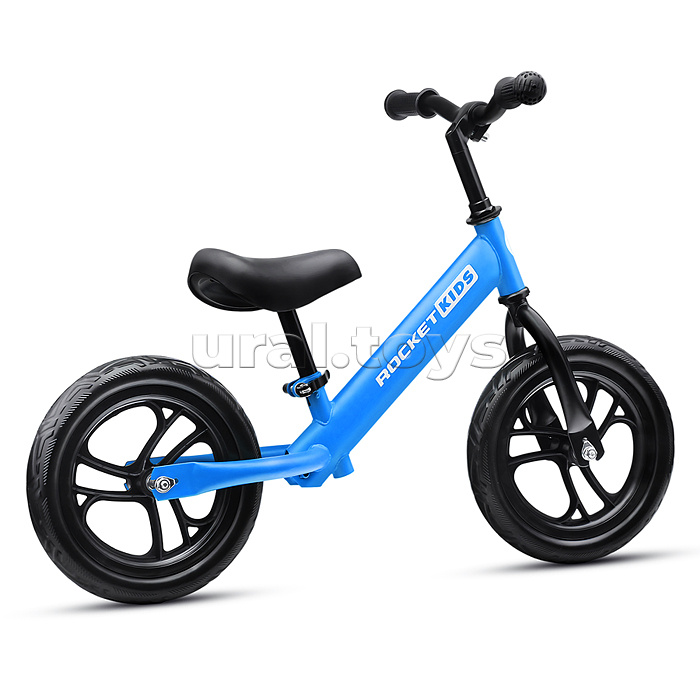 Беговел 12" Rocket, колеса EVA, цвет синий