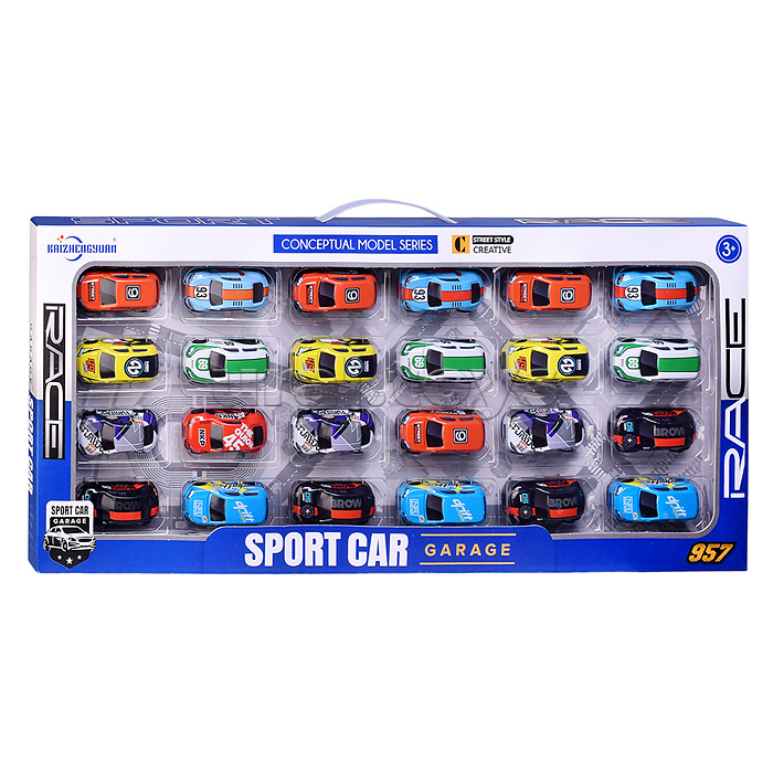 Набор машин "Формула скорости" металл, в коробке