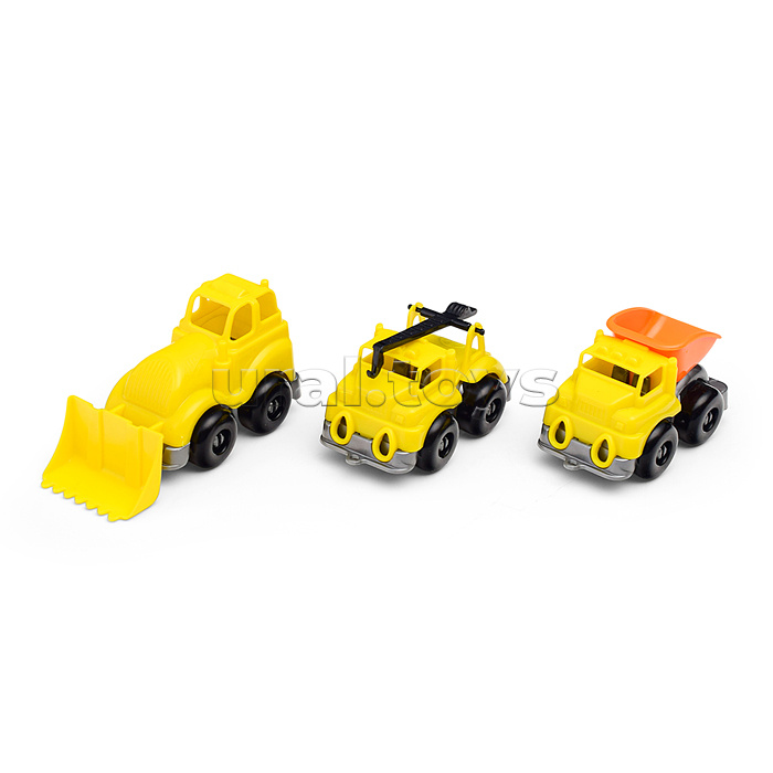 Набор машинок 10 штук "Вжух в городе" 10 см