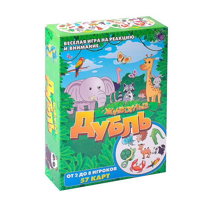 Настольная игра "Дубль. Животные"