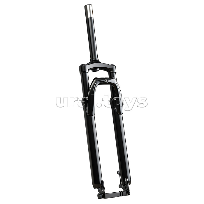 Вилка амортизационная 29" стальная, ход 60мм, под диск. торм. шток 1-1/8 210мм, прямой шток, черная