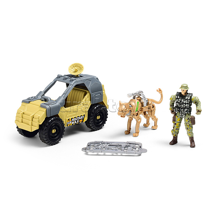 Набор армия  F33-1 "Строевой расчет" в коробке