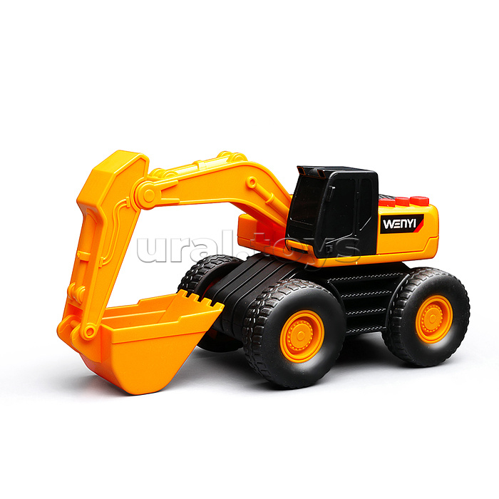 Машина "Экскаватор" 1:32 (свет, звук) в коробке