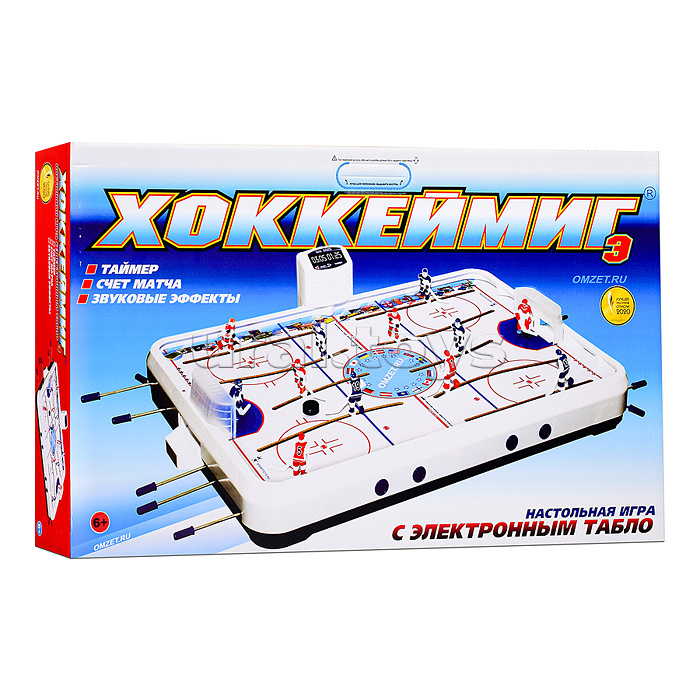 Игра Хоккей (Э) со звуковым эффектом, в коробке