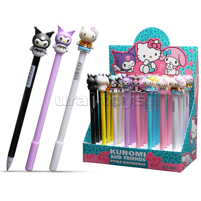 Ручка шариковая "Куроми и друзья", 0,7 мм, микс 8 видов