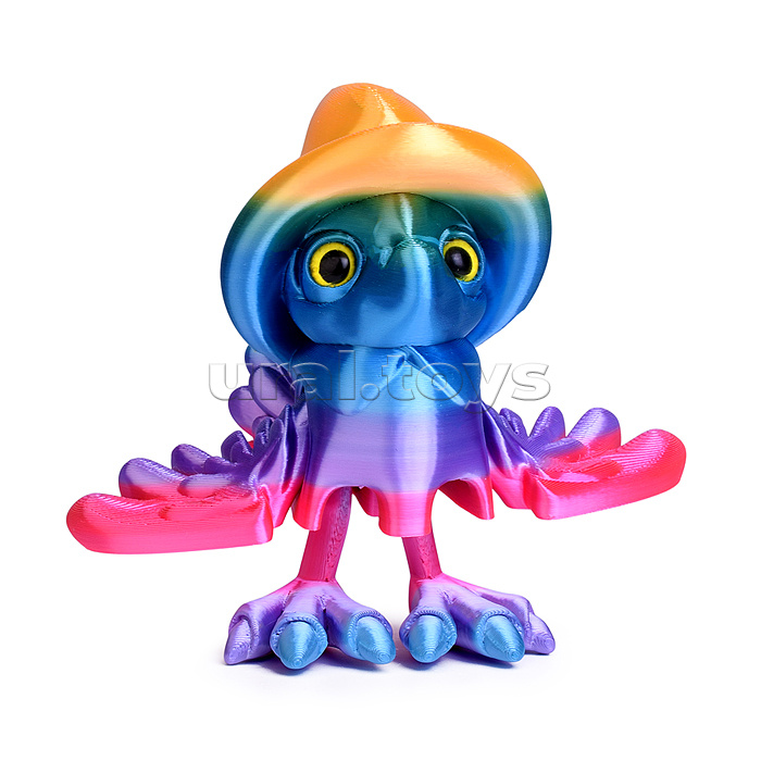 Игрушка-антистресс "Птенец  в шляпе"