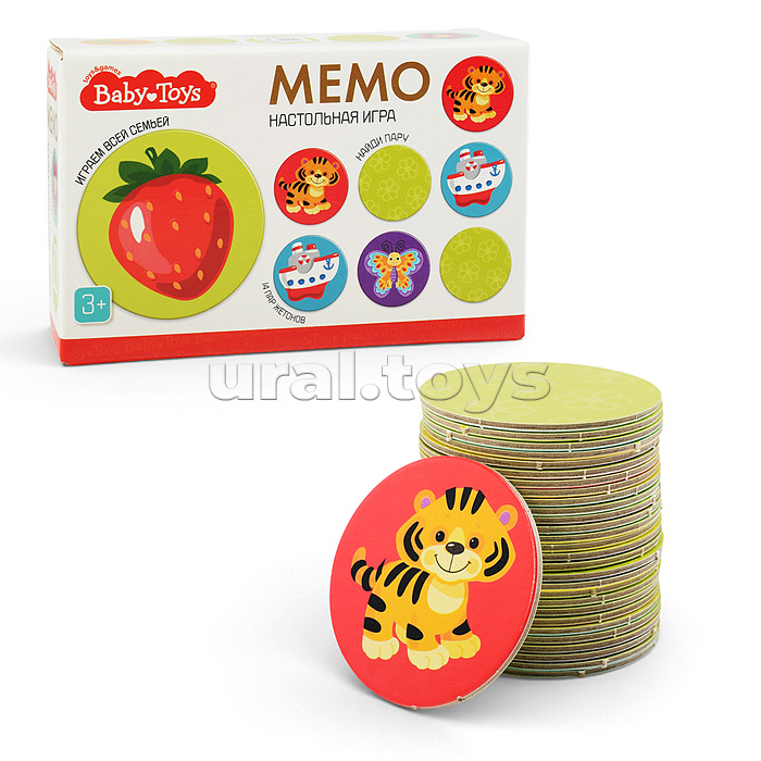 Игра настольная Мемо Вaby Toys