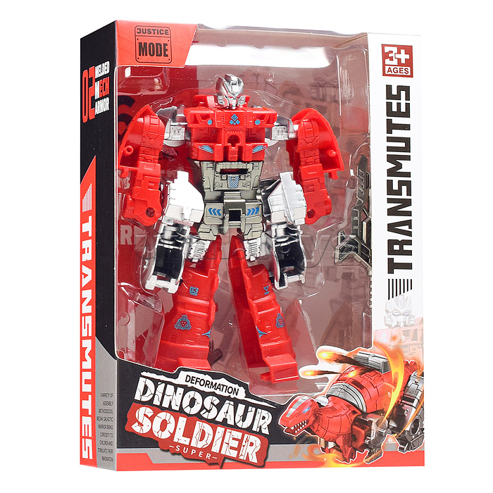 Робот трансформирующийся в динозавров, в коробке
