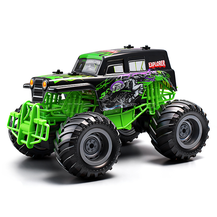 Машина "Турбо графити" р/у, 27 MHz, в коробке