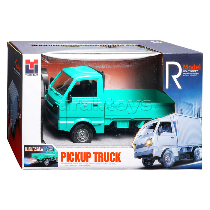 Машина "Грузовик" р/у, 27 MHz, со спреем, с аккум., в коробке