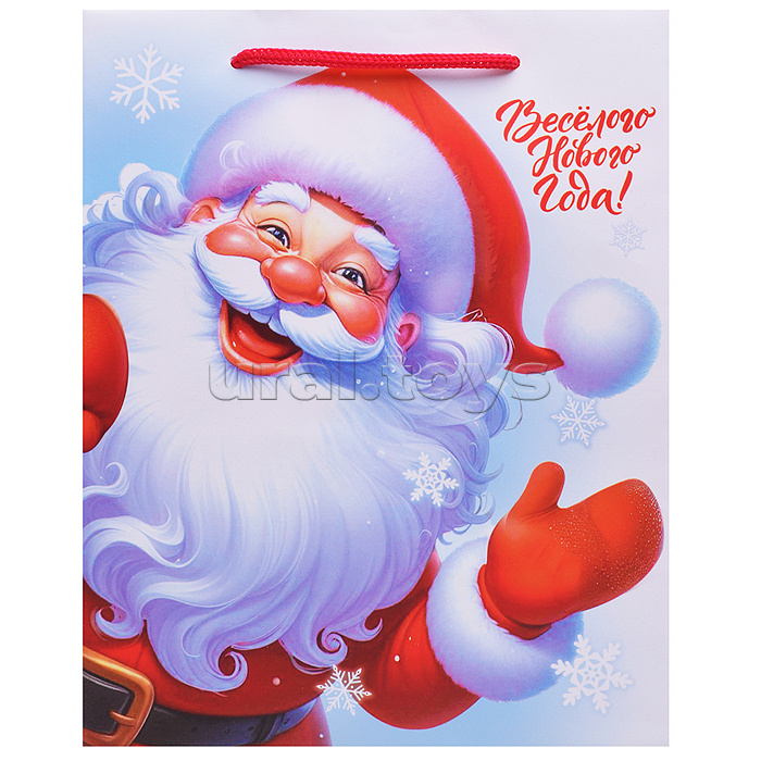 Пакет подарочный (М) "Весёлого Нового Года!"