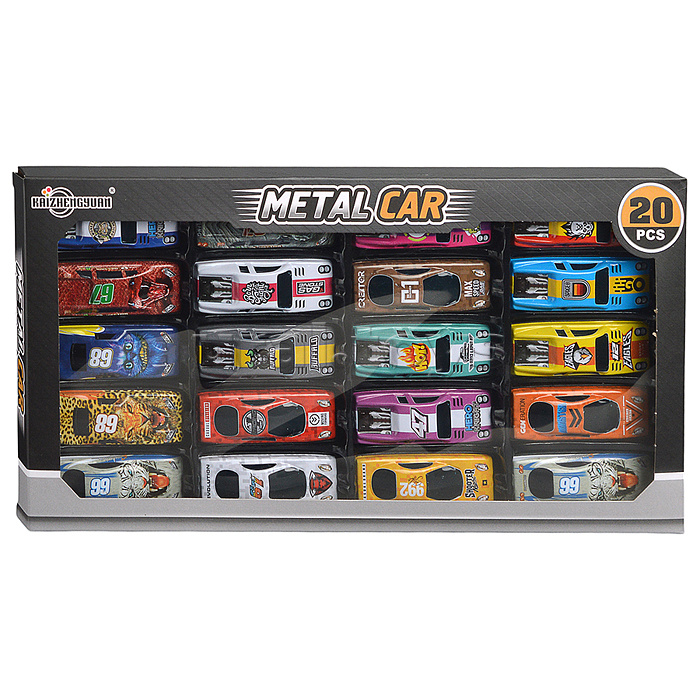 Набор машин "Гонки" в коробке