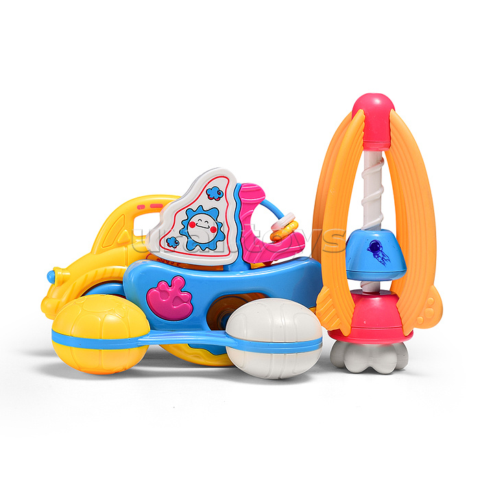 Набор погремушек "Путешествие" в пакете