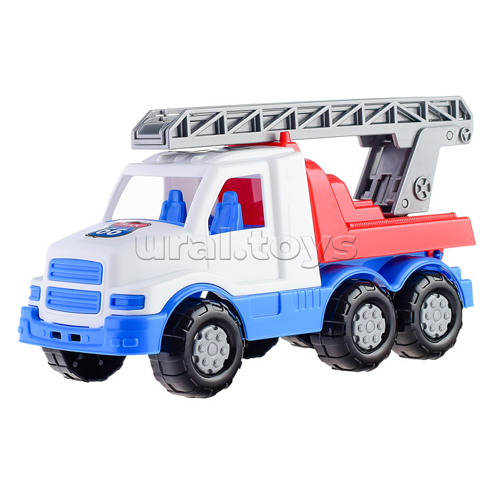 Автомобиль-пожарная спецмашина "Гоша" (бело-синяя)