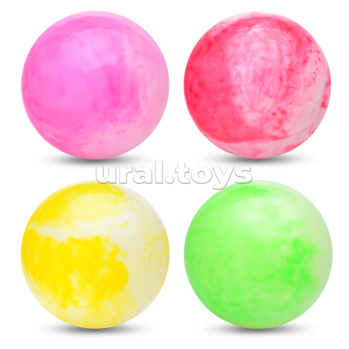 Мяч надувной PVC "Дымка" 22,5 см., 45 гр. (цвет микс)