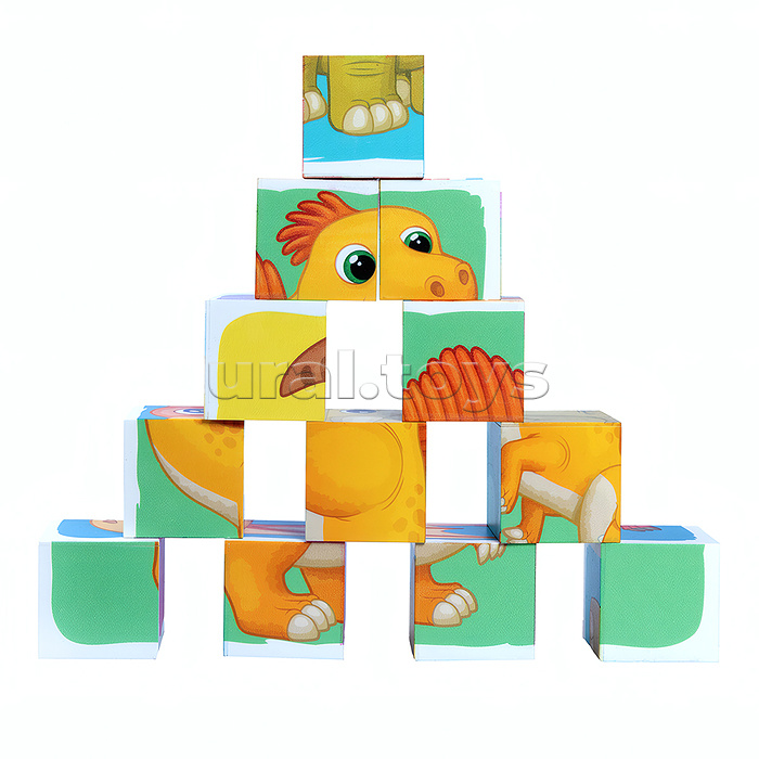 Кубики "Динозавры" 12 шт Baby Toys Кубики "Динозавры" 12 шт Baby Toys