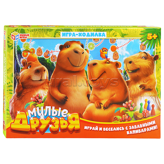 Настольная игра-ходилка "Милые друзья"