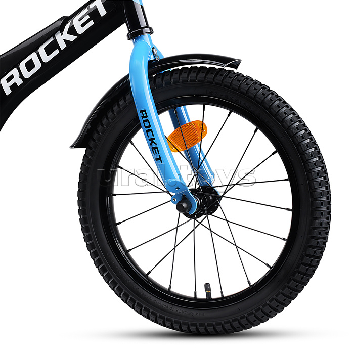 Велосипед 16" Rocket Phoenix, цвет черно/синий