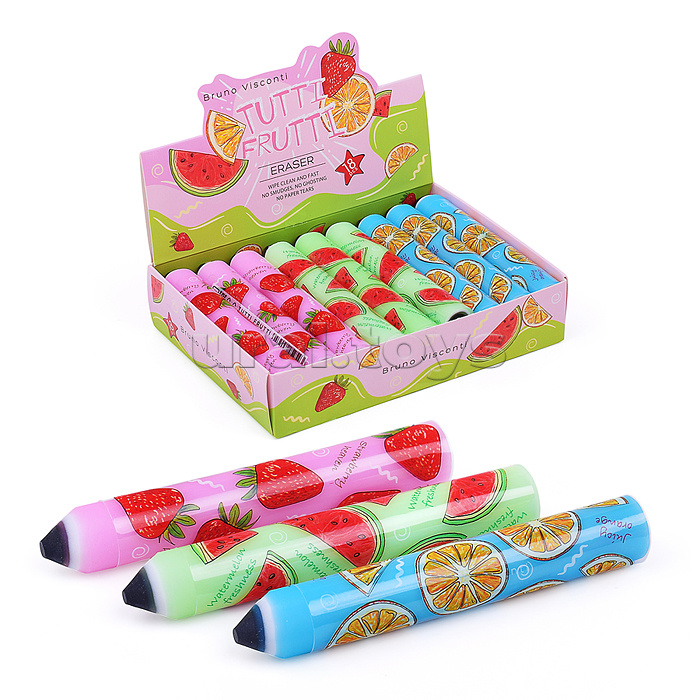Ластик "HappyGraphix Fresh&Fruity", 3 цвета Ластик "HappyGraphix Fresh&Fruity", 3 цвета