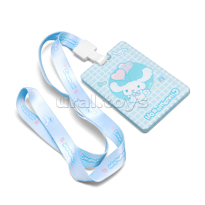 Бейдж на шнурке Куроми и друзья. Материал ABS, размер бейджей 7х11см