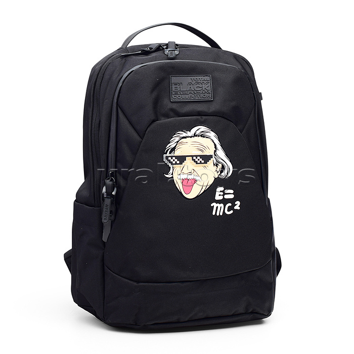 Рюкзак "Genius" подростковый 44x31x20 см (19 л) 650 г, плотный износостойкий полиэстер с водоотталкивающей пропиткой, вентилируемая спинка и уплотненные лямки Рюкзак "Genius" подростковый 44x31x20 см (19 л) 650 г, плотный износостойкий полиэстер с водоотталкивающей пропиткой, вентилируемая спинка и уплотненные лямки