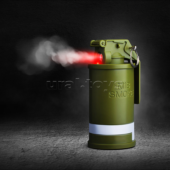 Граната игрушечная "М18 Smoke" на листе Граната игрушечная "М18 Smoke" на листе