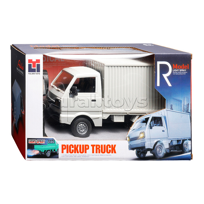 Машина "Фургон" р/у, 27 MHz, со спреем, с аккум., в коробке