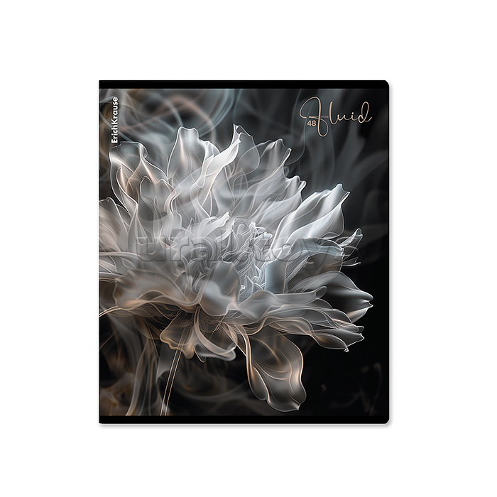 Тетрадь 48 л. клетка "Fluid"