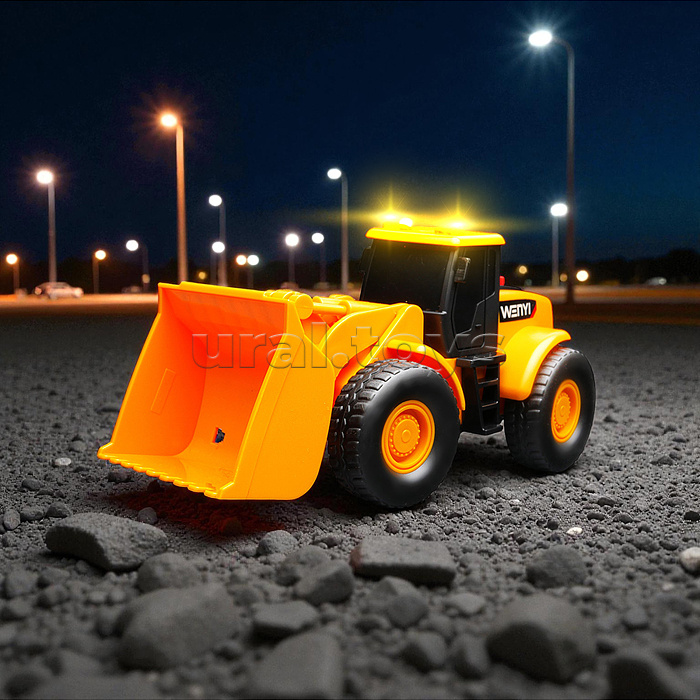 Набор машин "Стройка" 1:32 (свет, звук) в коробке